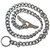 Herm Sprenger 3mm Flat Short Link Chrome-Plated Steel Choke Chain Collar with Toggle main HS43919,HS43921,HS43923,HS43925