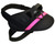 Kinetic Duty Harness Black with Pink Strip alt TH-4PNK-BLK