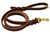 Braided Leather Leash with O-Ring alt322232R-BUR,322242R-BUR,322252R-BUR,322262R-BUR