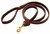 Knotted Heavy Leather Leash alt 322442K-BUR,322452K-BUR,322462K-BUR