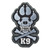 K9 Patch - Skull and Crossbones alt MSM15-SWAT,MSM24-SWAT