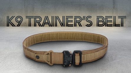 K9 Trainer's Belt And Belt Loop Quick Release