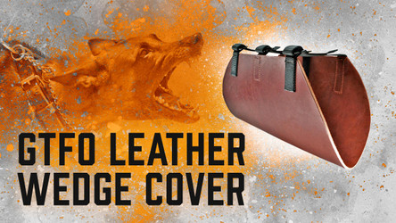 Ray Allen GTFO Leather Wedge Cover for Bite Training Gear