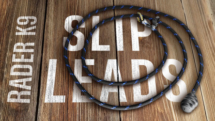 Enhance Your Training with Rader K9's Slip Leads