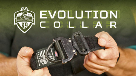 The Evolution K9 Collar - Versatile Nylon Collar for Working Dogs