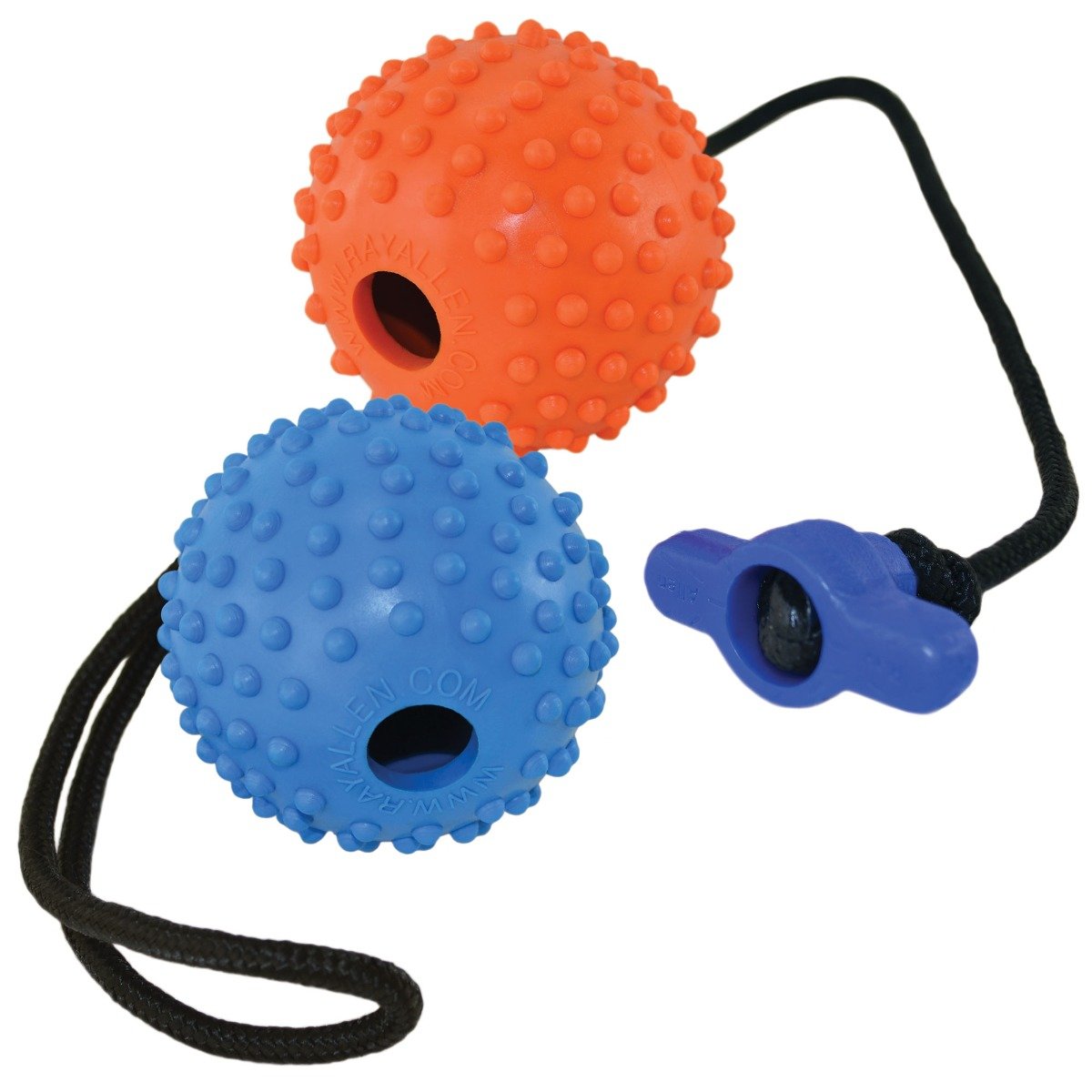 Dog Ball Toys 3-Rubber Tough Dog Toys-Colorful Puppy Ball Toy