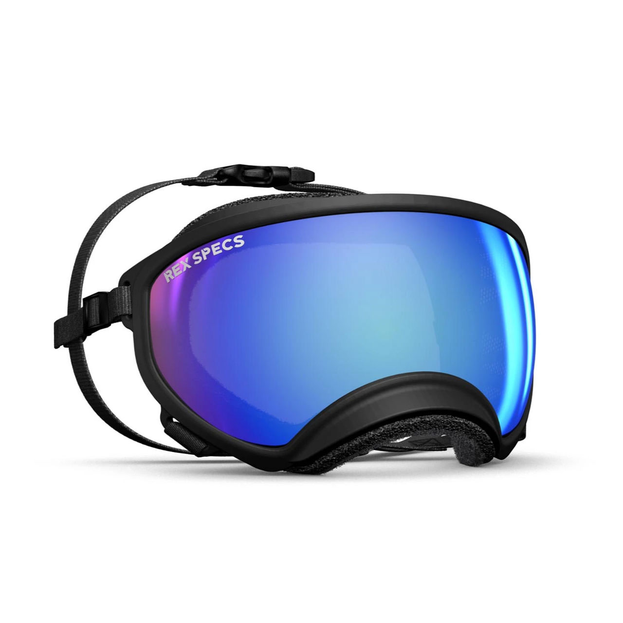Rex Specs Dog Goggles Blue Mirror Clear Ray Allen Manufacturing