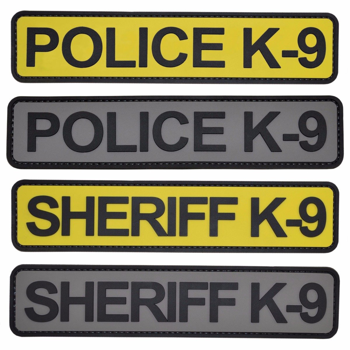 PVC Police ID Patch - 6x2