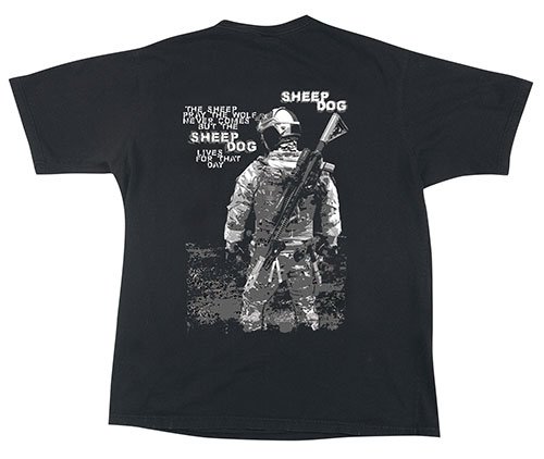 Sheep Dog Lives For It T-Shirt | K9 Handler Casual Wear - Ray