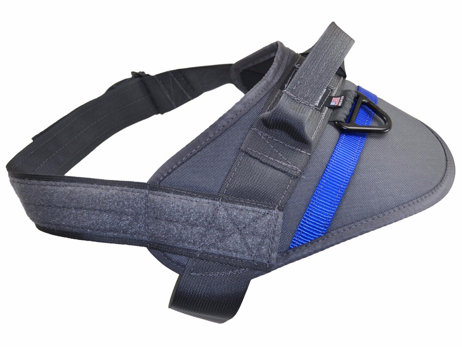 thin blue line dog harness
