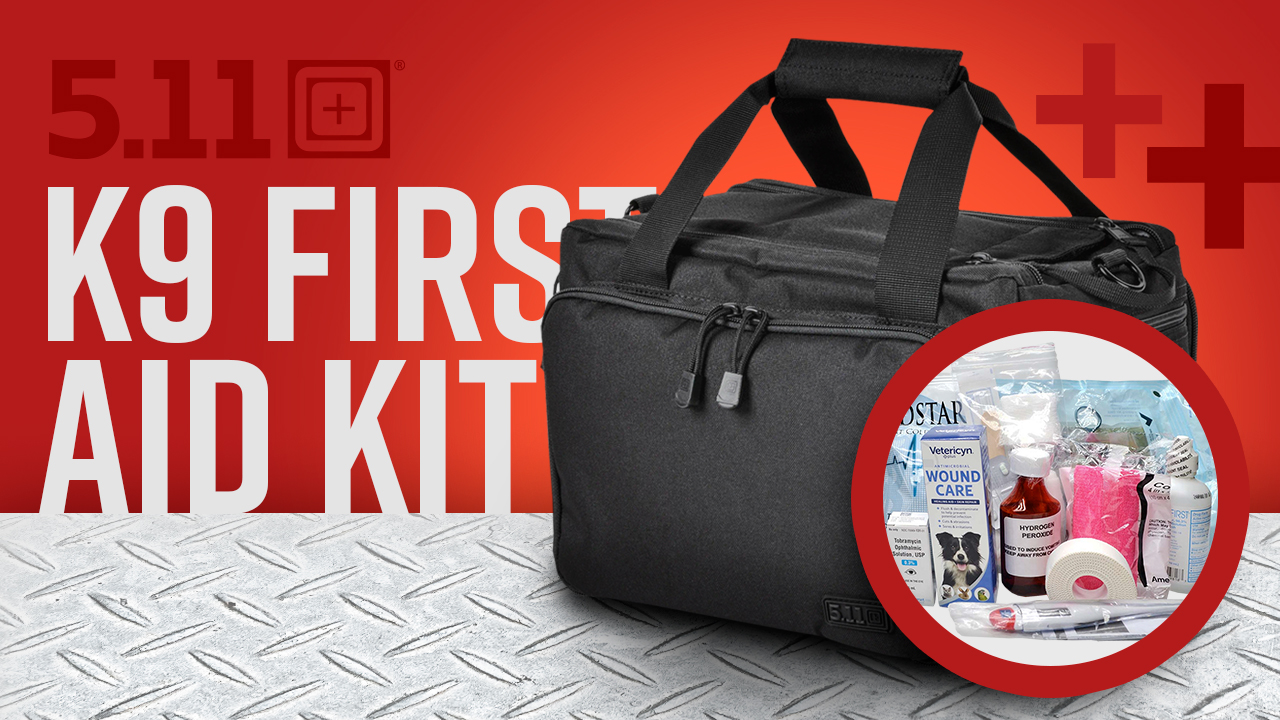 Prepare For Anything With A K9 Emergency Kit