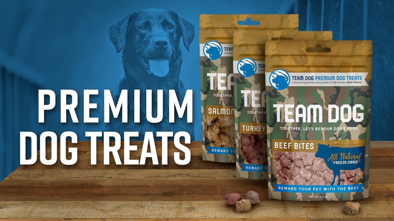 Team Dog Premium Dog Treats: Fueling K9 Warriors