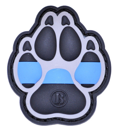 blue paw print logo starts with b