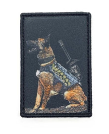 Service Dog Patches - Hook & Loop Access Required By Law No Exceptions (2-Pack) For Vests & Harnesses