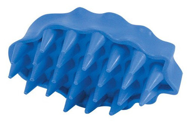KONG Boysenberry Zoom Groom | Promotes Healthy Dog Coat - Ray