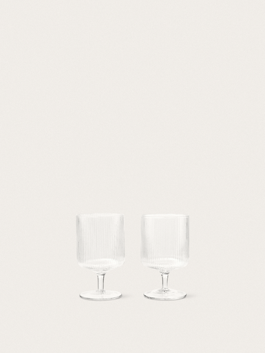 Ripple Wine Glasses Set of 2