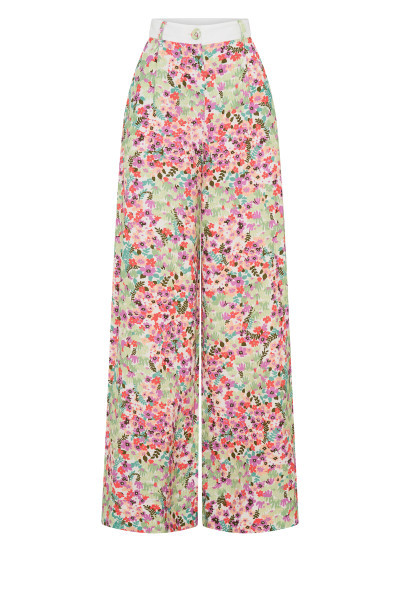 Rima Wide Leg Pant in Multi