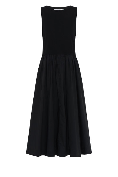 Ballet Midi Dress in Black