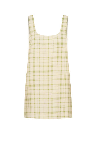 Frankie Shift Mini in Leaf Green