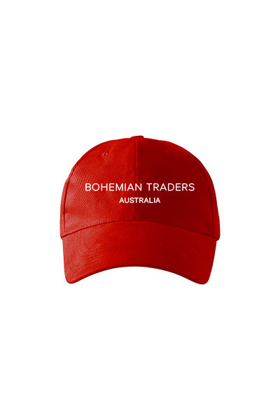 Bohemian Traders Canvas Cap in Red