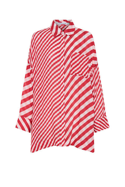 Gingham Check Shirt in Red