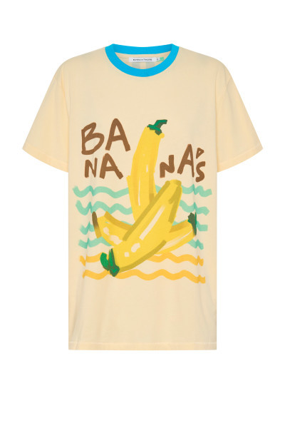BANANAS TEE IN CREAM