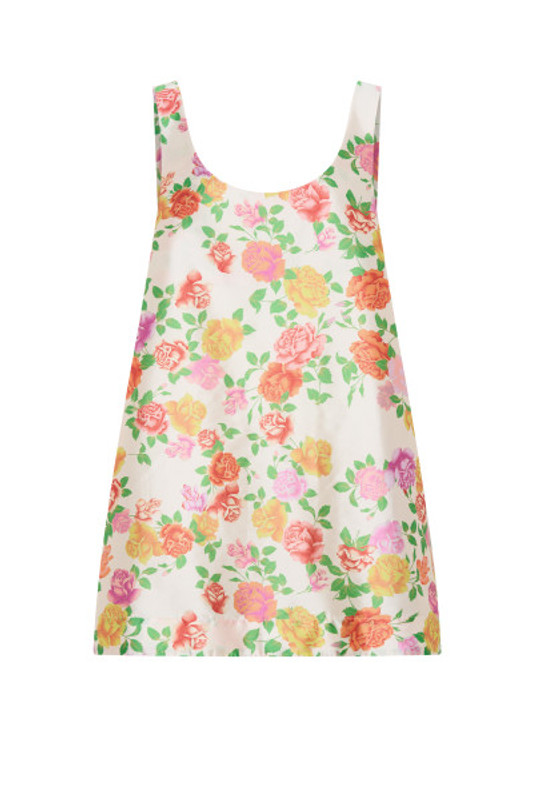 Rosetta Shift Mini in Cream