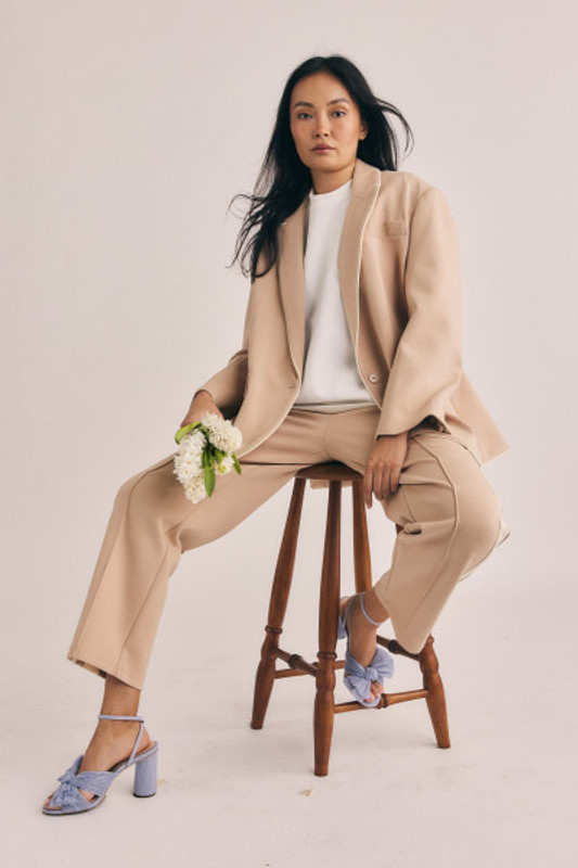 Tapered Track Pant in Clay