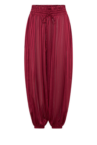 Lurex Genie Pant in Magenta