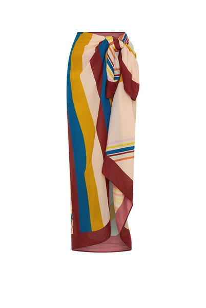 Marie Striped Sarong in Stripe