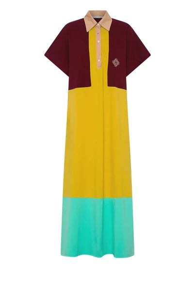 Rugby Jersey Dress in Spliced