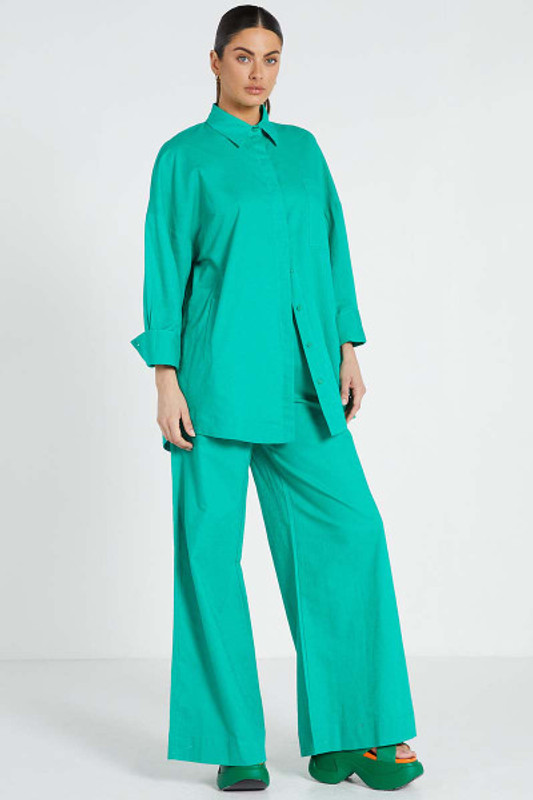 Tailored Trouser in Emerald