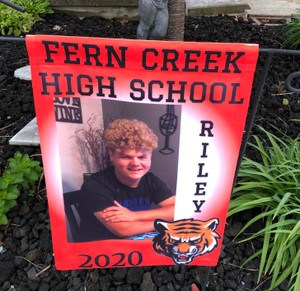 high school yard flag