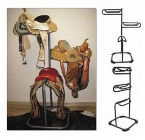 High Country Plastics 3 Tier Saddle Cart; top two tiers swivel as shown by the pictures.