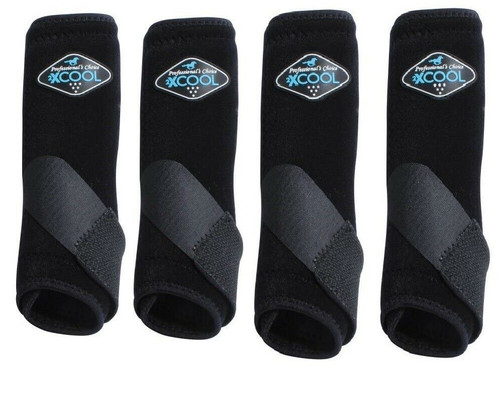 Professional's Choice Brrr 2XCOOL Sports Medicine Boot Value 4-PACK - Black Large.  