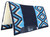 The Professional's Choice El Dorado Comfort Fit Heavy Duty Air Ride Western Saddle Pad in black / Mint.  Merino Wool underside.