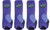 Professional's Choice Brrr 2XCOOL Sports Medicine Boot Value 4-PACK - Purple