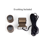 LBE 12V Up/Down Wall Light in Antique Brass