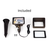 Liberty 12V Antique Brass Flood Light