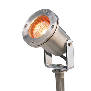 Corona CL-211 MR16 Stainless Steel Flood Light w/ Yoke