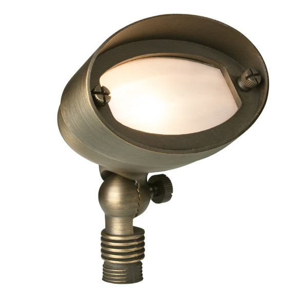 Liberty LBE-13 12V Weathered Brass Oval Flood Light