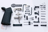 AR-15 80% Lower Receiver Kit With Trigger Group, Pistol Grip, Hammer, Takedown Pin, Anti-Walk Pins, and More!