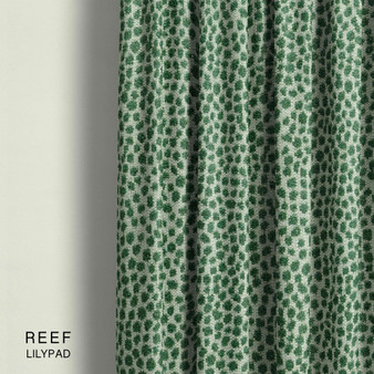Reef Lilypad Drapery Panel