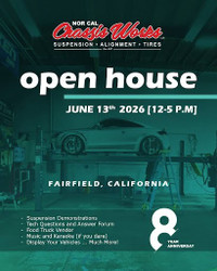 You’re Invited: OPEN HOUSE 2026 at NorCal Chassis Works