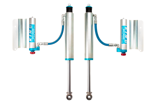 King Shocks 89-97 Toyota Land Cruiser 80 Rear 2.5 Dia Remote Res Shock 3-5in Lift w/Adjuster (Pair) - 25001-352A Photo - Primary