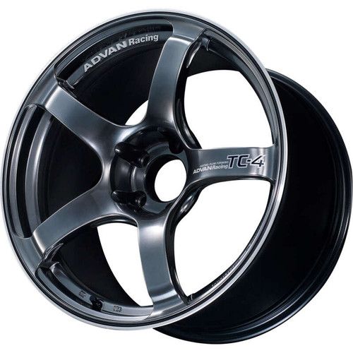 Advan TC4 18x9.5 +38 5-120 Racing Hyper Black Wheel - YAD8J38WHB User 1