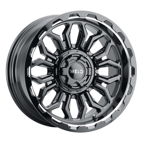 Weld Off-Road W139 20X9 Flare 6X135 6X139.7 ET00 BS5.00 Gloss Black MIL 106.1 - W13909098500 Photo - Primary