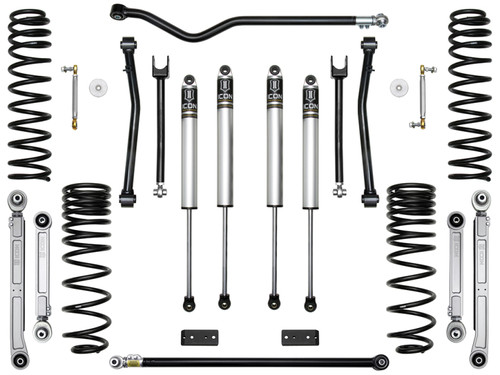 ICON 2020+ Jeep Gladiator 2.5in Stage 5 Suspension System (BILLET) - K22105 Photo - Primary
