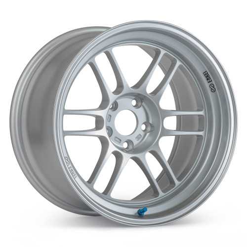 Enkei RPF1RS 18x9.5 5x114.3 12mm Offset 75mm Bore Silver Wheel - 3798956512SP