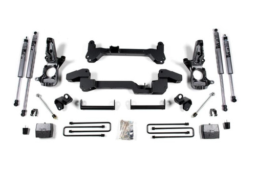 Zone Offroad 01-10 GM C2500 HD 6in Suspension Lift - Fox - ZONC5F Photo - Primary